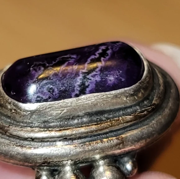 Vintage Charoite Ring